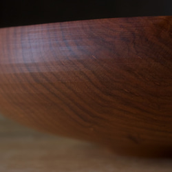 wooden bowl 21cm ヤマザクラのウッドボウル 木製サラダボウル 8枚目の画像