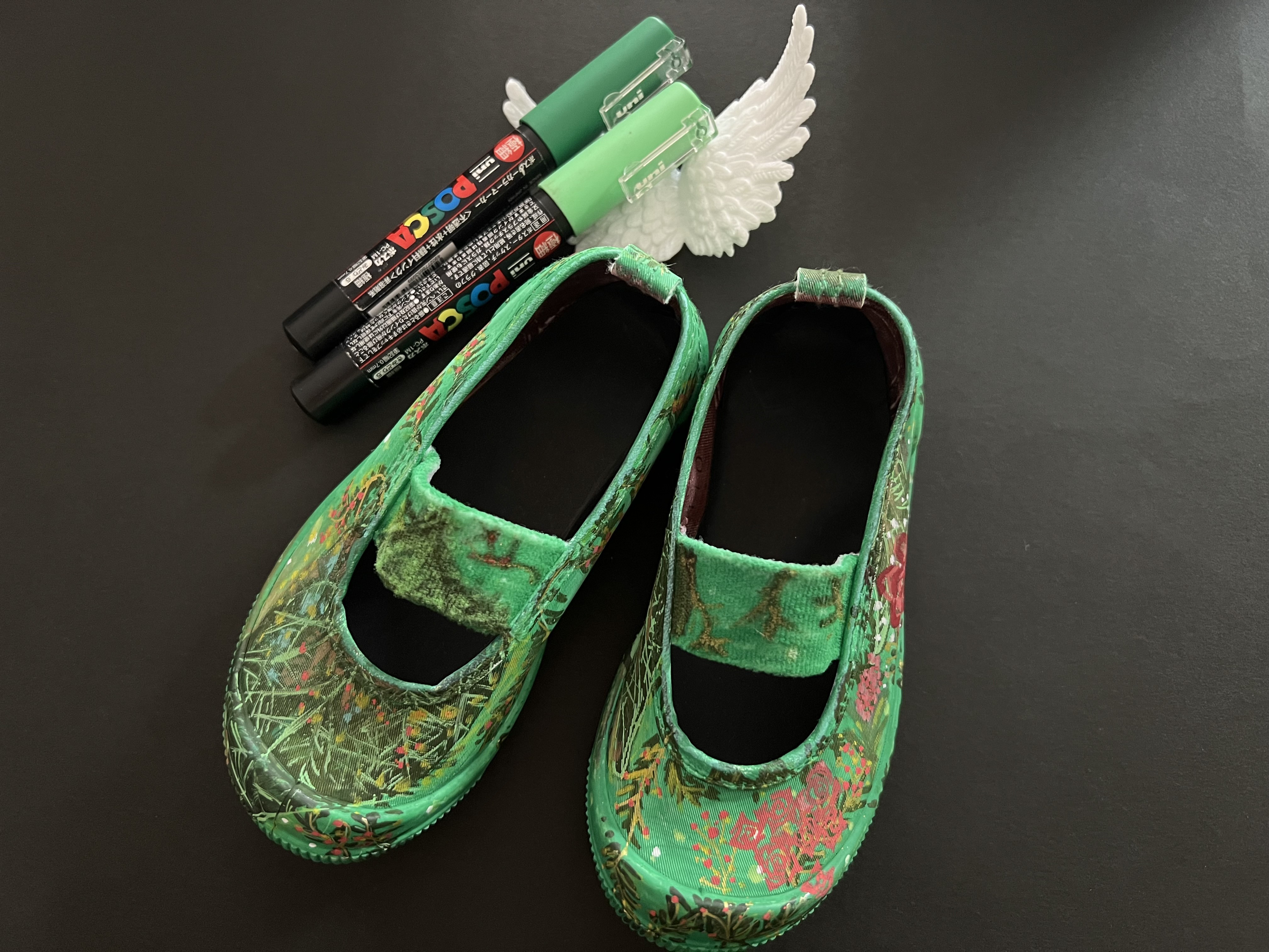 妖精の上履き　みどり