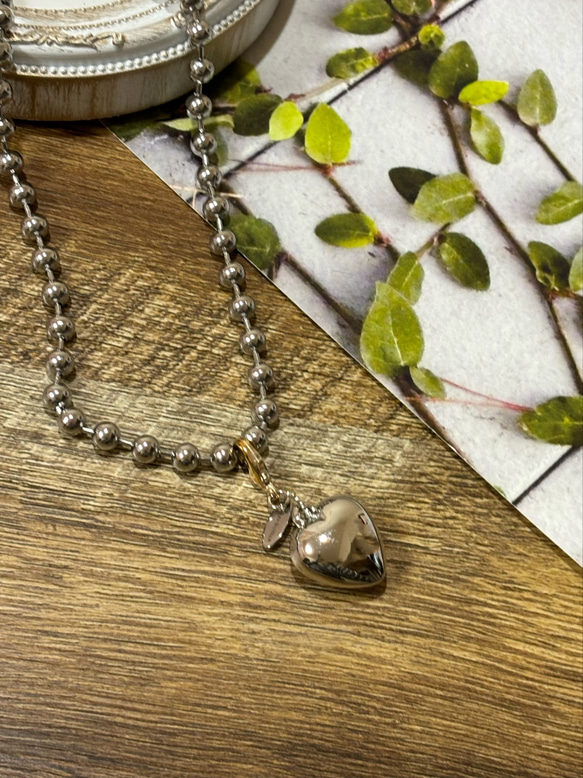 ボールチェーンネックレス♡シルバー ネックレス・ペンダント LUCKY