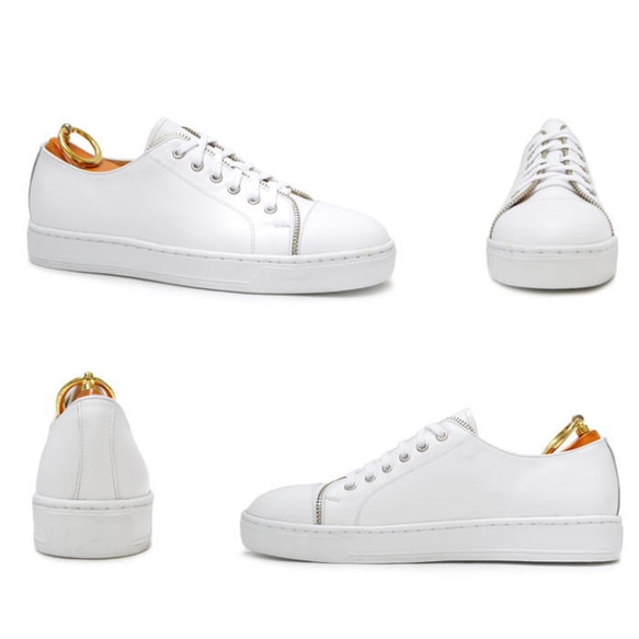 レザースニーカー 本革スニーカー スニーカー メンズスニーカー 本革 オーダーシューズ 靴                                     上質な革を使用し、ワン Z2420743372(18700円)