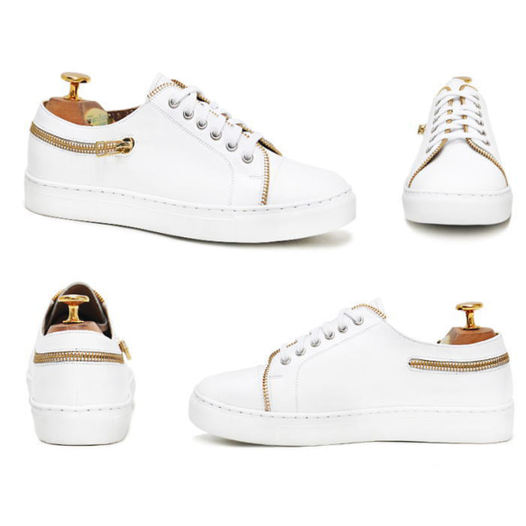 レザースニーカー 本革スニーカー スニーカー メンズスニーカー 本革 オーダーシューズ 靴 