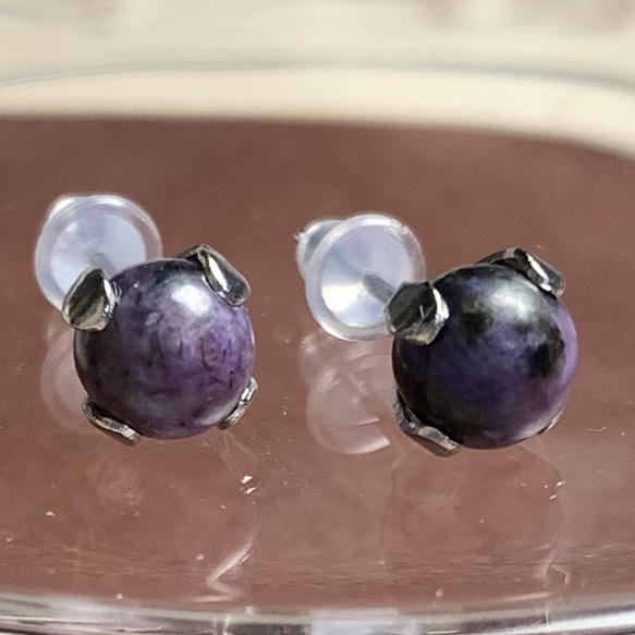 ⭐【高級】天然 チャロアイト ブレスレット 18.8mm アクセサリー