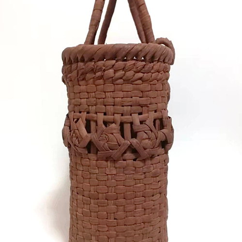 山葡萄バッグ円形バラ かごバッグ 山葡萄バッグ魅力 通販｜Creema 