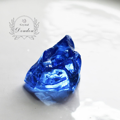 アンダラクリスタル サファイアブルー〔sa3494〕 天然石 Crystal