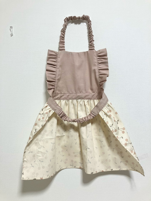 Nagi様専用♡キッズエプロン♡チェリー 3枚目の画像