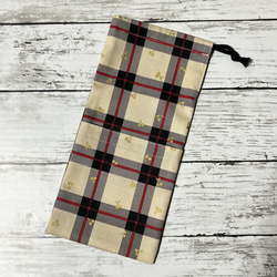 再入荷！】ポケット付きお箸袋 お箸箱入れ 花柄 モノトーン 給食袋