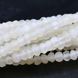 AG-Beads-210 天然石 ビーズ 連材 ムーンストーン 1連 約40㎝ 3枚目の画像