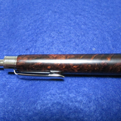 ローズウッドバール　キヌカオイル仕上げ　木軸ボールペン(シャープペンシル)　希少材　　 6枚目の画像