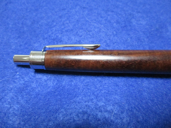 リングギジー　カーリー杢　椿油仕上げ　木軸ボールペン(シャープペンシル)　希少材　 9枚目の画像