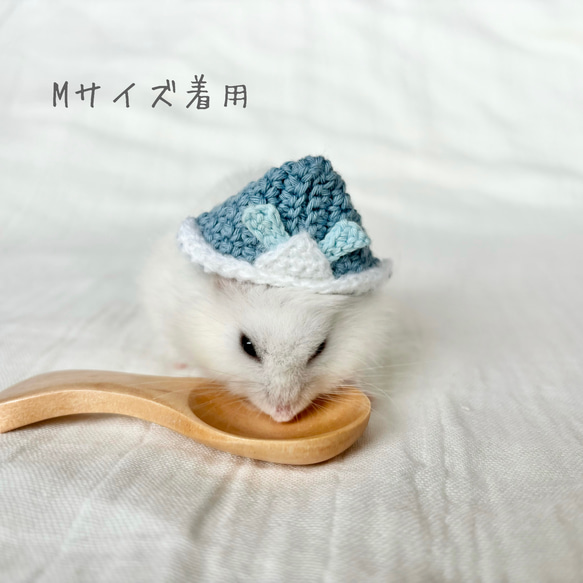 こどもの日⋆かぶと　ハムスター⋆小動物⋆ぬいぐるみ 3枚目の画像