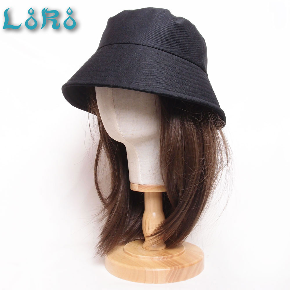 ベーシックバケットハット・ツイルコットン・フリーサイズ