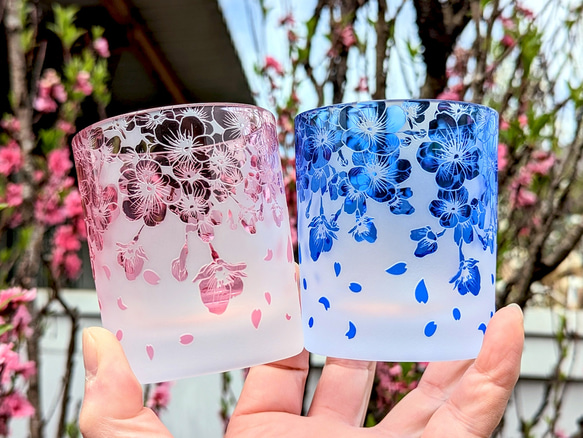 桜・さくら・サクラ【桃藍限定ペア】 1枚目の画像