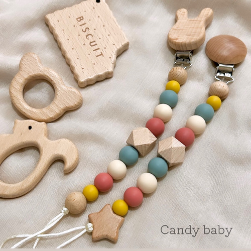 生地一覧　おもちゃホルダー　マルチホルダー おしゃぶり&トイマルチホルダー | 西松屋オンラインストア