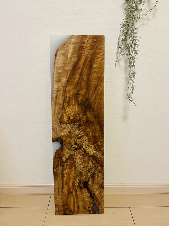 トチの木　栃　スポルテッド　一枚板　天板　 8枚目の画像
