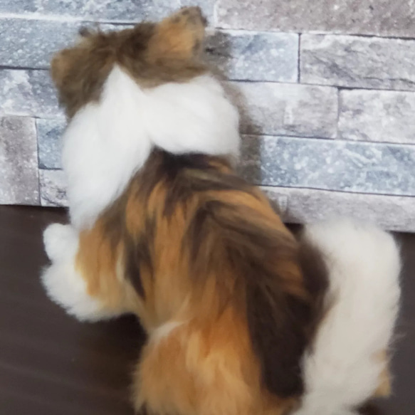 羊毛フェルトオーダーメイド、受注制作、羊毛フェルト犬、ペットロス、うちの子、リアル羊毛フェルト 