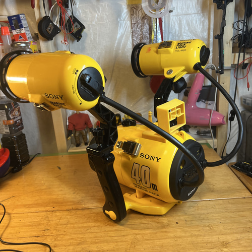 sony MARINE PACK水中カメラを改造したBluetoothスピーカー