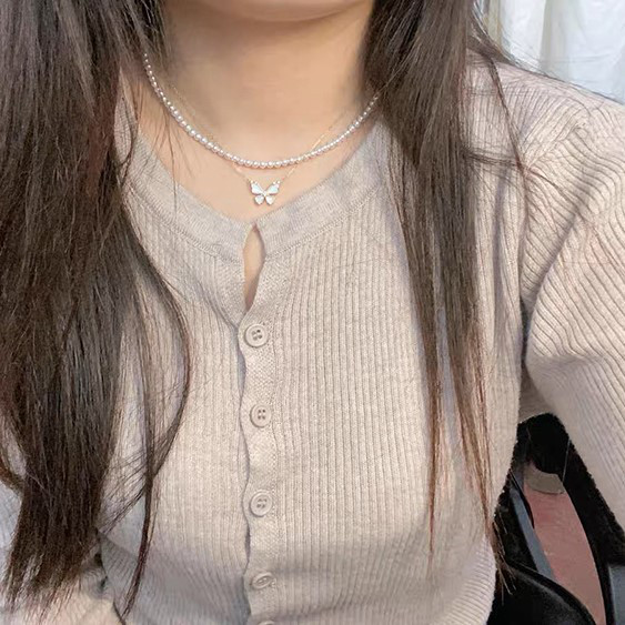 淡水パールのネックレス　真珠　淡水真珠　淡水パール　パール 6月誕生石  夏の誕生石