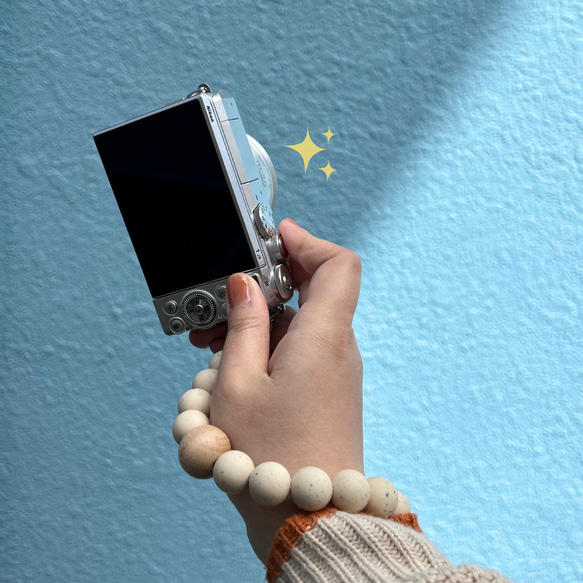 カメラストラップ　ハンドストラップ　ストラップ　カメラ　ウッドストラップ　ミラーレス　一眼レフ　アウトドア　女性　ウッド 15枚目の画像