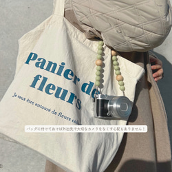 カメラストラップ　ハンドストラップ　ストラップ　カメラ　ウッドストラップ　ミラーレス　一眼レフ　アウトドア　女性　ウッド 10枚目の画像