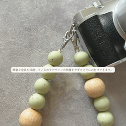 カメラストラップ　ハンドストラップ　ストラップ　カメラ　ウッドストラップ　ミラーレス　一眼レフ　アウトドア　女性　ウッド 6枚目の画像