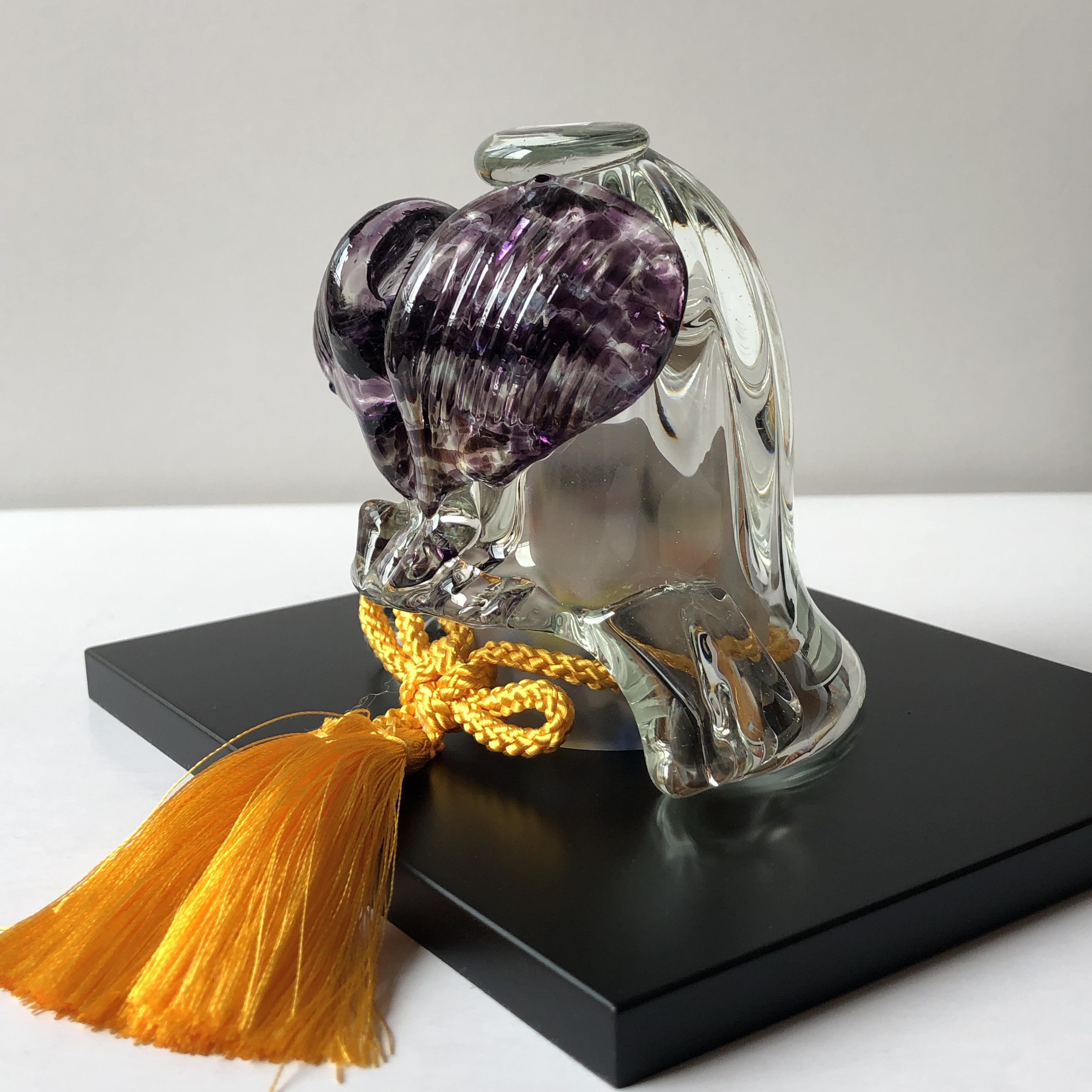 【超早割祭2024】ガラスの兜　五月人形 ⒍