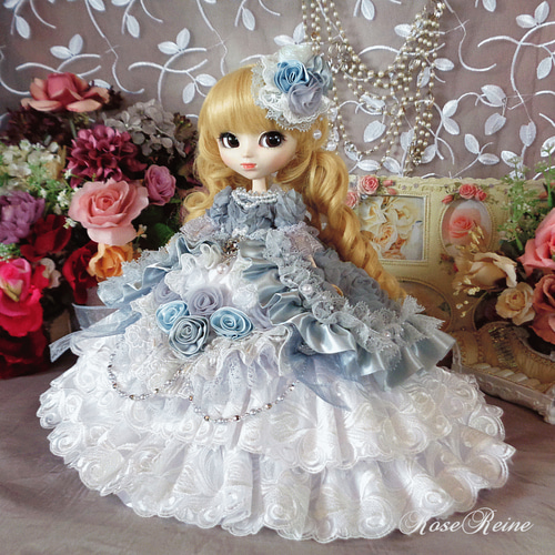 激レア】可愛いぬいぐるみ フリル付きドレス 激レア】可愛いぬいぐるみ