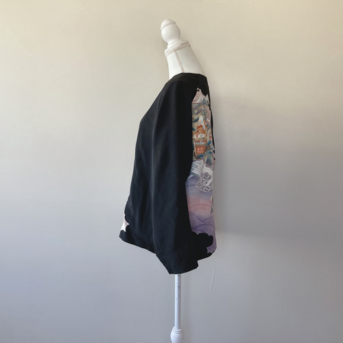 Creema限定！早割価格】ハンドメイド 着物リメイク ジャケット L 汚れ 