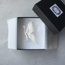 レア＊wolf＆flower、オオカミさんブローチ〇ミナペルホネン ブローチ