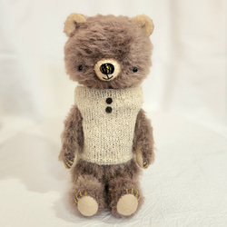 人気作家様　可愛いクマ　ぬいぐるみ e84baf36bbe2d21b52727e34546f36