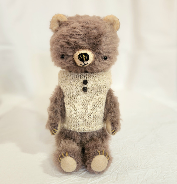 mironuts 作家 クマ テディベア ハンドメイド ぬいぐるみ 作家 ぬいぐるみ クマ