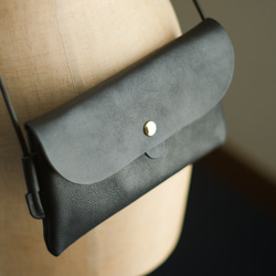 《GINO》Leather Slim Pochette《3colors》 6枚目の画像