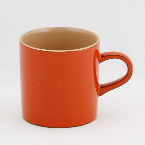 伝統工芸 輪島塗 ペア珈琲カップ 金縁蒔絵【1107-1】 ティーカップ