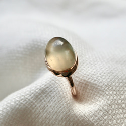 K10[月兎のgrey moonstone]ring 5枚目の画像