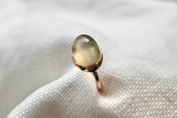 K10[月兎のgrey moonstone]ring 5枚目の画像