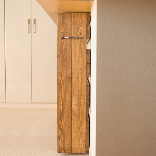 木製収納棚-キャスター付③ カウンター下キャビネット