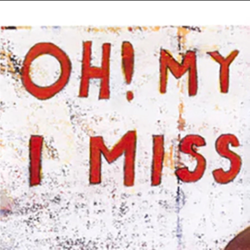 アートハンギング | 奈良美智 | OH! MY GOD! I MISS YOU. 絵画