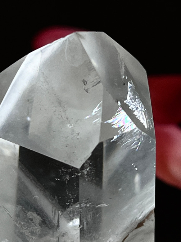 龍脈水晶 ホワイトファントム クリスタル 水晶 原石 ポリッシュ