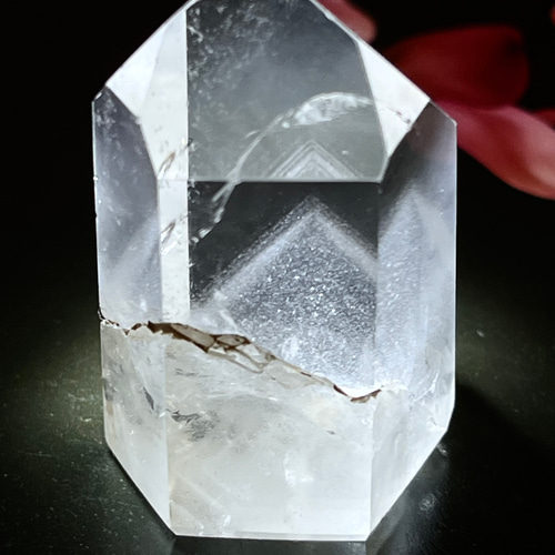 龍脈水晶✨ホワイトファントムクリスタル水晶原石ポリッシュポイント