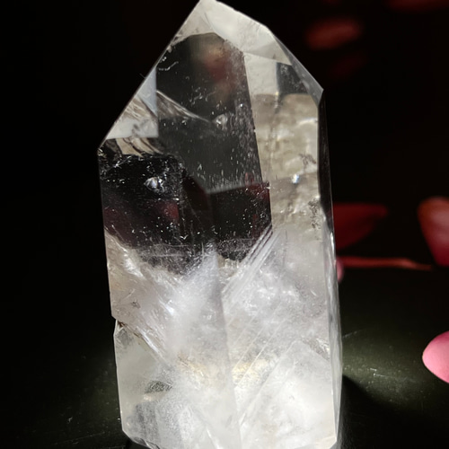 龍脈水晶✨ホワイトファントムクリスタル水晶原石ポリッシュポイント