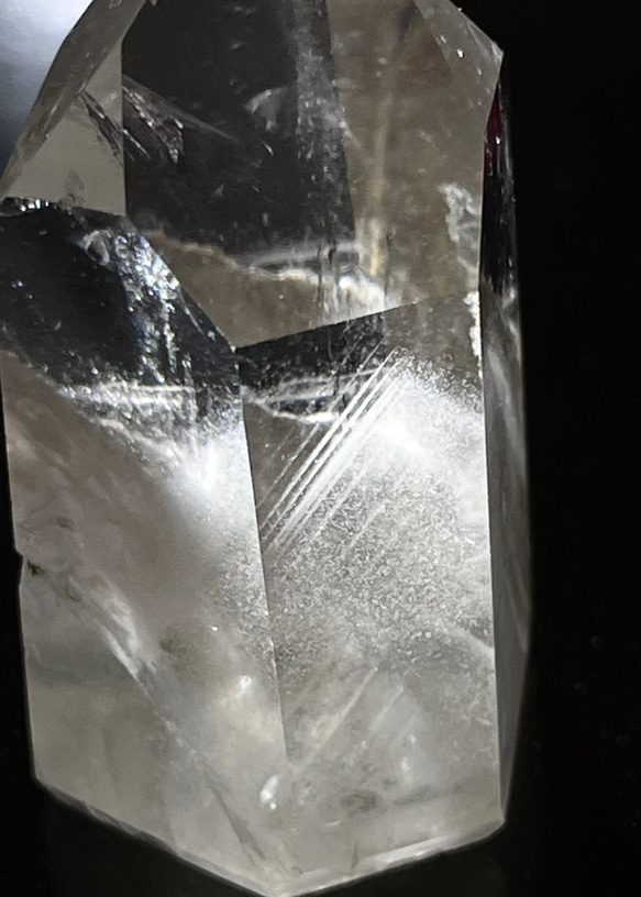 龍脈水晶✨　ホワイトファントム　クリスタル　水晶　原石　ポリッシュ　ポイント 