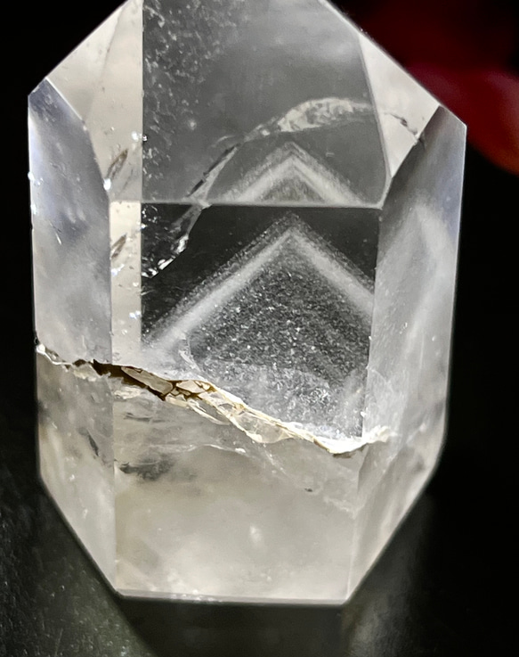 龍脈水晶✨　ホワイトファントム　クリスタル　水晶　原石　ポリッシュ　ポイント 