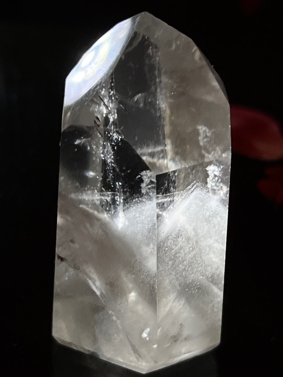 龍脈水晶✨　ホワイトファントム　クリスタル　水晶　原石　ポリッシュ　ポイント 