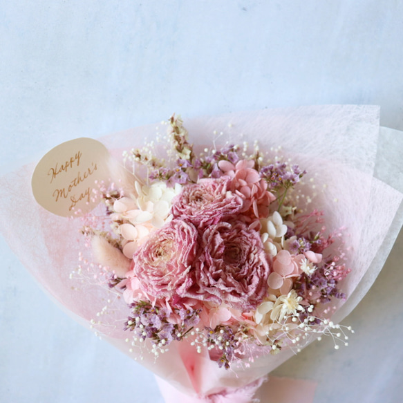 《特集掲載》ラナンキュラスのブーケ　母の日ギフト   数量限定　誕生日プレゼント  花束  フラワーギフト　  結婚祝い 4枚目の画像