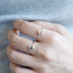 Scapolite RING / SV925 ≪送料無料≫ スキャポライト 天然石 4枚目の画像