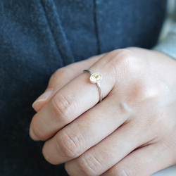 Scapolite RING / SV925 ≪送料無料≫ スキャポライト 天然石 3枚目の画像