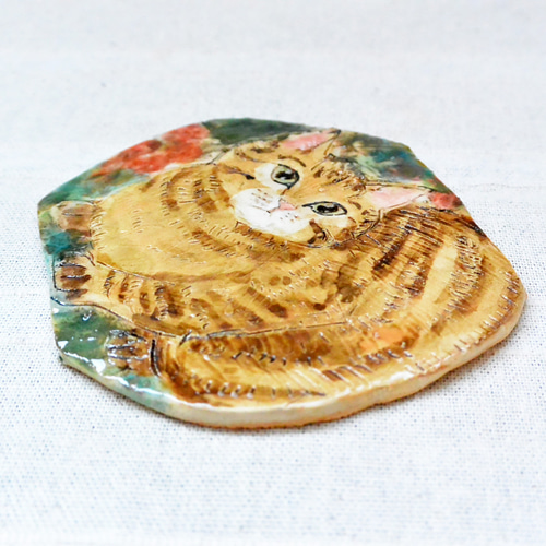 金運、仕事運上昇タイチンルチルロングイ貫通穴ありゴールド94