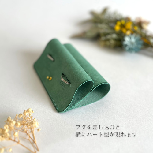 レザーリングピロー【本革】【名入れ刻印】リングケース ウエディング