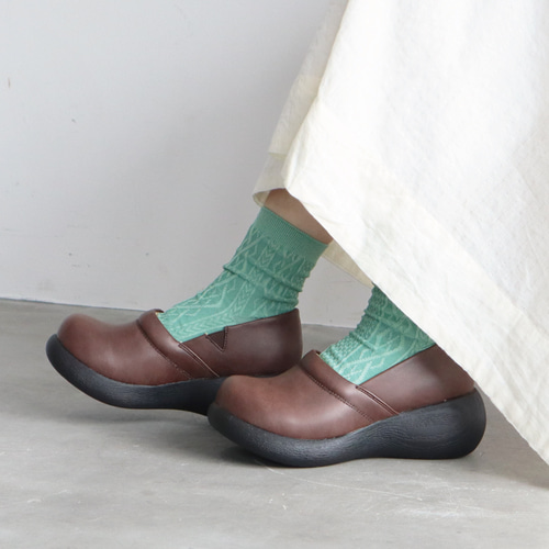 スリッポンシューズ | 厚底 甲高 幅広 スリッポン レディース Nuts