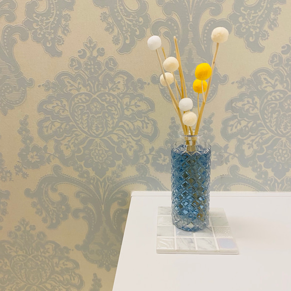 【送料無料】　おしゃれ　デュフューザー置き　アロマ　コースター　洗面　花瓶 2枚目の画像