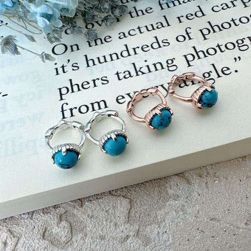 ターコイズ Copper ミニマリスト ピアス ターコイズ Copper ミニマリスト ピアス (ピアス) 74185553【BUYMA】